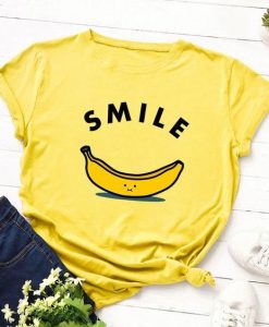 Smile Graphic Tee Shirt RF7M0