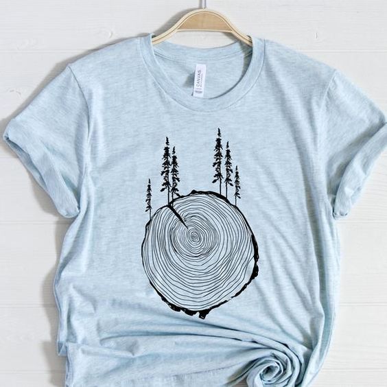 Tree Ring Forest Shirt FY2M0