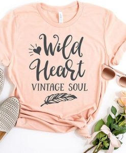 Wild Heart Vintage Soul T-shirt RF7M0