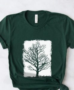 Winter Tree Silhouette T-shirt FY2M0