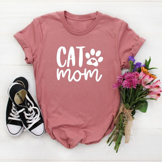 Cat Mom T Shirt AF13A0