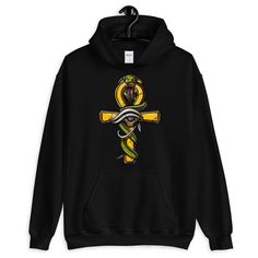 Egyptian Ankh Cross Hoodie TY17A0
