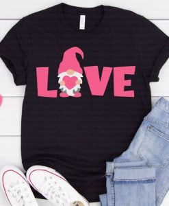 Gnome with Heart Tshirt ZR1A0