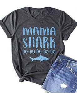 Mama Shark T Shirt AN18A0