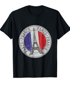 Paris France Eiffel Tshirt ZR1A0