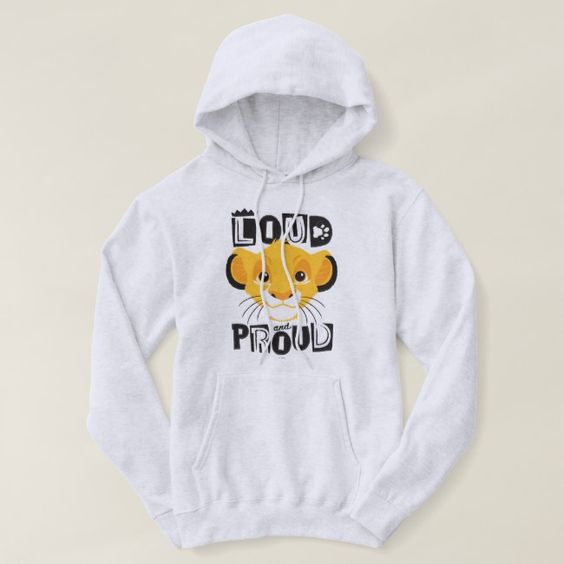 Simba Loud And Proud Hoodie TY17A0