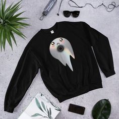Vaporwav Ghost Sweatshirt AS9A0