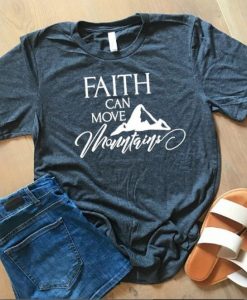 Faith can move mountains tshirt AS30JN0