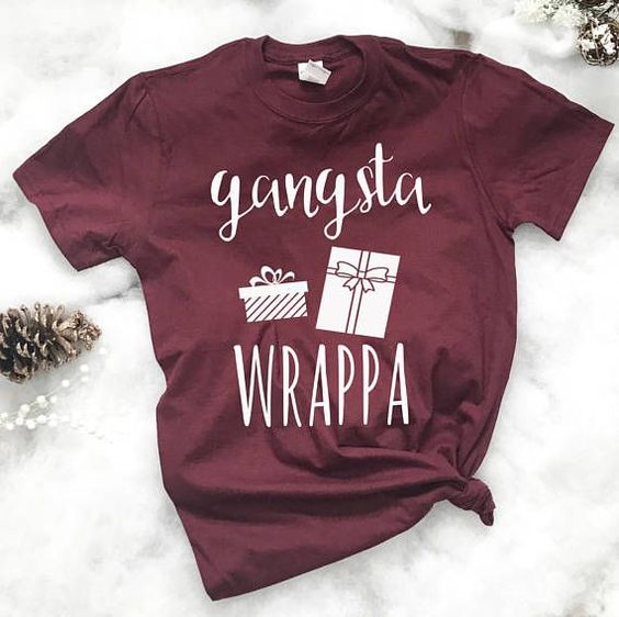 Gangsta Wrappa Tshirt AS30JN0