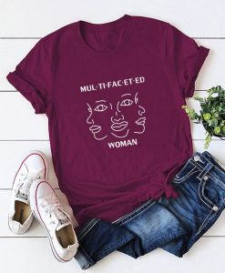 Multifaceted Woman T-Shirt AN18JL0