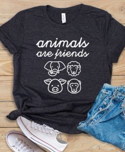 Animals Are Friends Tshirt TY4AG0