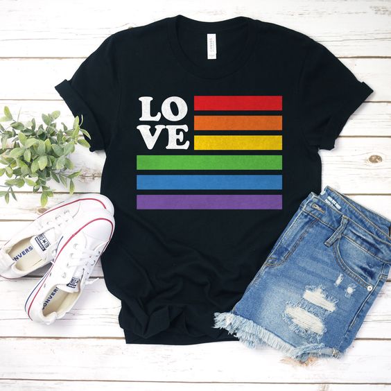 Love Rainbow Tshirt TY4AG0