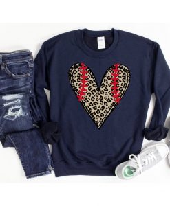 Leopard Heart Sweatshirt TK4S0