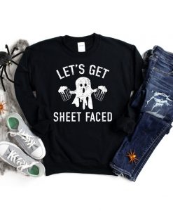 Lets Get Sheet Faced Sweatshirt TK4S0