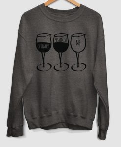 wine lover sweatshirt TK4S0