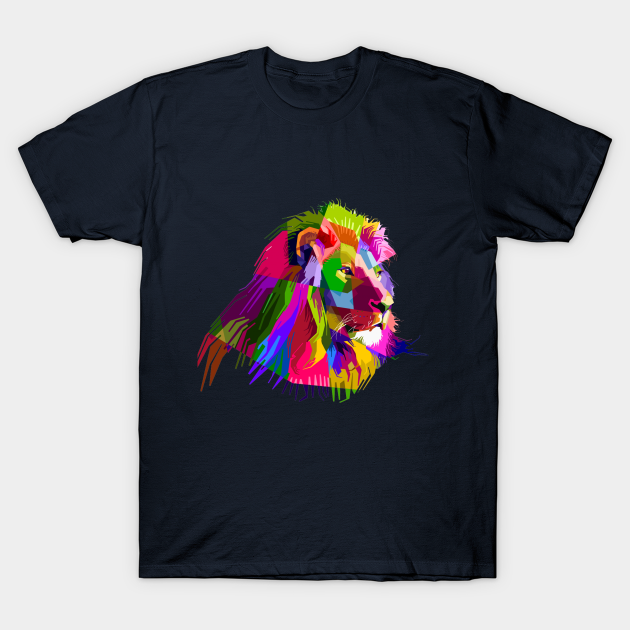 Lion Art T-Shirt SR9N0