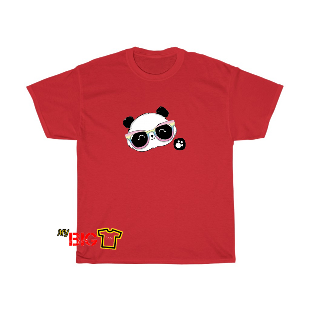 Cute Panda Bear Tshirt SR10D0