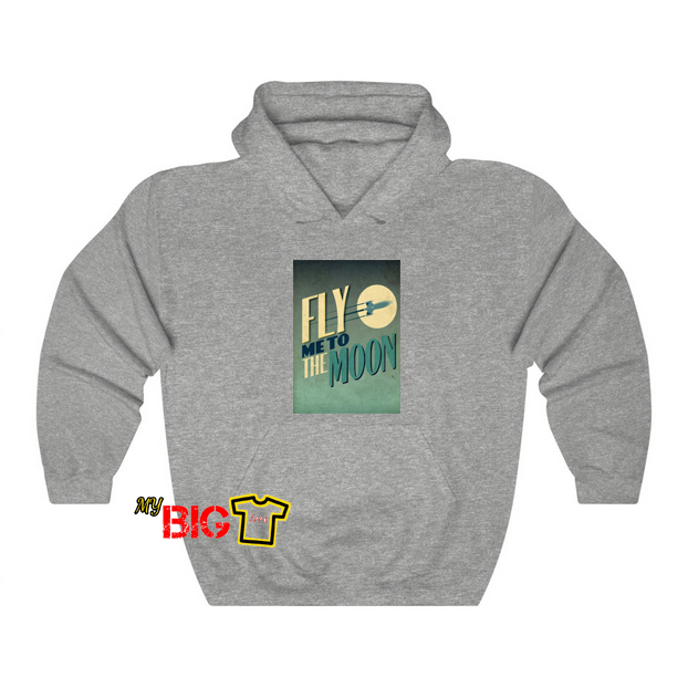 FLY Me TO The moon Hoodie SR3D0
