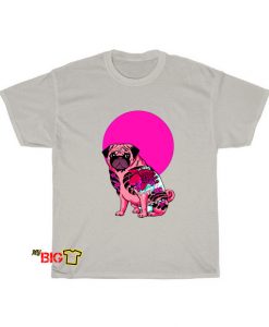 Yakuza Pug T-shirt LS27JN1