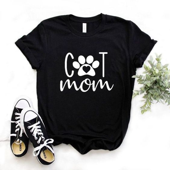 Cat Mom T-Shirt SR26F1