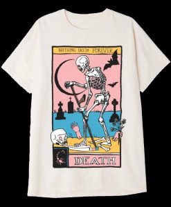 Death Tarot Card T-Shirt AL5F1