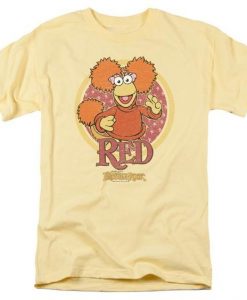 Fraggle Rock Red Circle Banana T-Shirts DA22F1