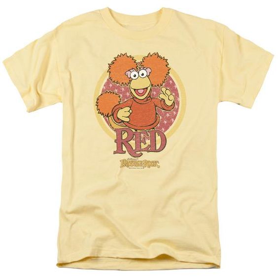 Fraggle Rock Red Circle Banana T-Shirts DA22F1