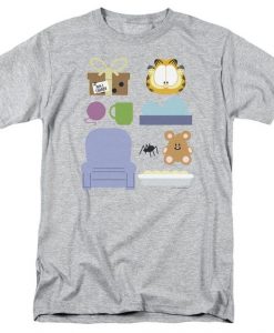 Garfield Hipster Gift Set Funny T-Shirt DA22F1