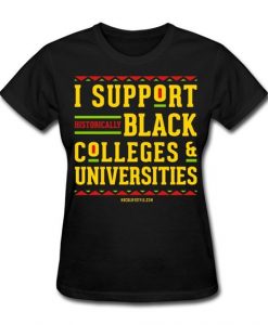 I Support HBCU T-shirt SD25F1