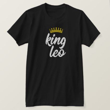 King Leo Gold T-Shirt EL23F1