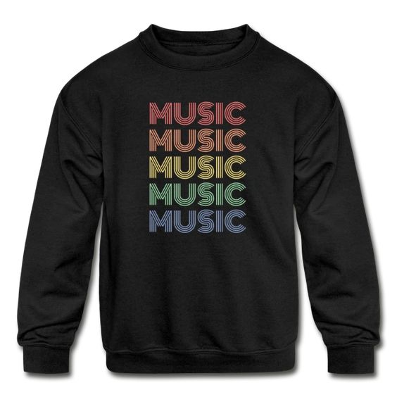 Music California Retro Sweatshirt DA9F1