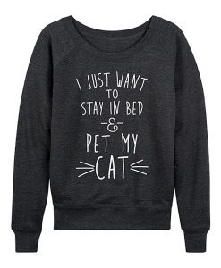 Pet My cat Sweatshirt SD11F1