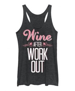 Wine After Work Out Tank Top EL23F1