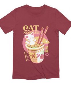 cats and noodles Tshirt EL1F1