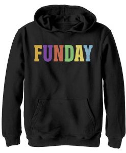 Funday Letters Graphic Hoodie AL29MA1