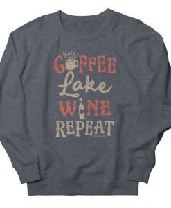 Coffee Lake Wine Repeat Sweatshirt EL17MA1