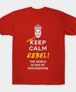 Don't Keep Calm Guy Fawkes T-Shirt AL10MA1