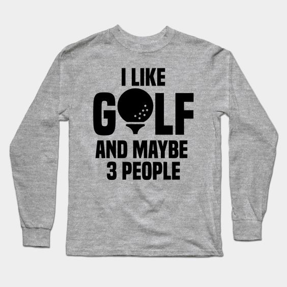 Golfer Long Sleeve Sweatshirt PU12MA1