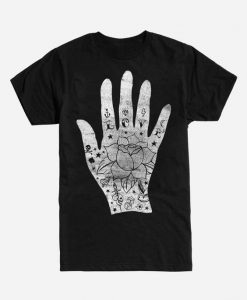 Hand Love Tattoo T-Shirt SD6MA1