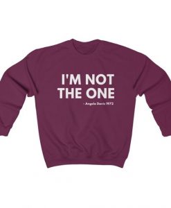 I'm Not The One Sweatshirt UL31MA1