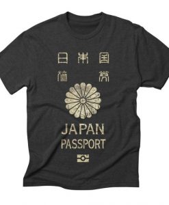 Japanese Vintage Passport T-Shirt UL31MA1