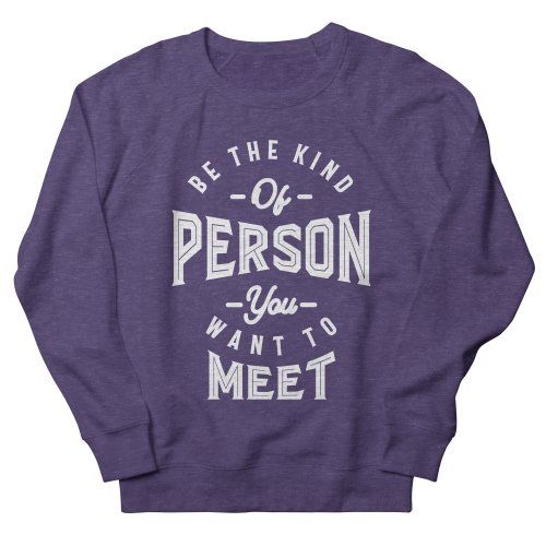 Kind of Person Sweatshirt SD1M1