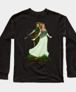 Link & Zelda Long Sleeve Sweatshirt GN24MA1