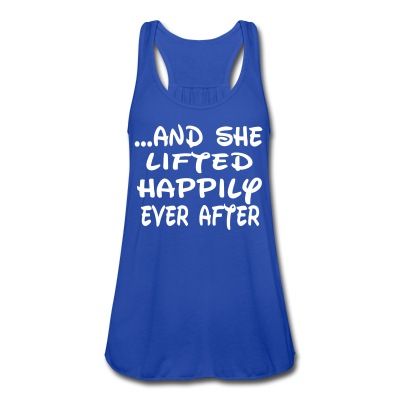 She Lifted Happily Ever After Tanktop DI19MA1