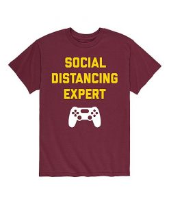 Social Distancing Expert T-Shirt SR23MA1