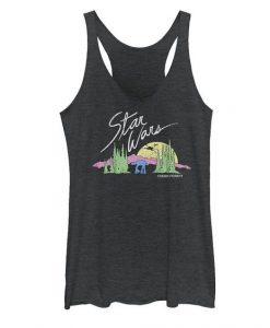 Star Wars Endor Forest Silhouette Tank Top FA8MA1