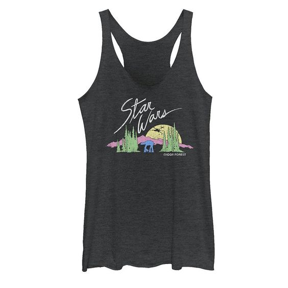 Star Wars Endor Forest Silhouette Tank Top FA8MA1