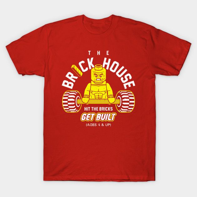 The Brickhouse Lego Gym Parody T-Shirt AL10MA1