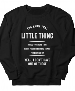 You Know The Little Sweatshirt AL25MA1