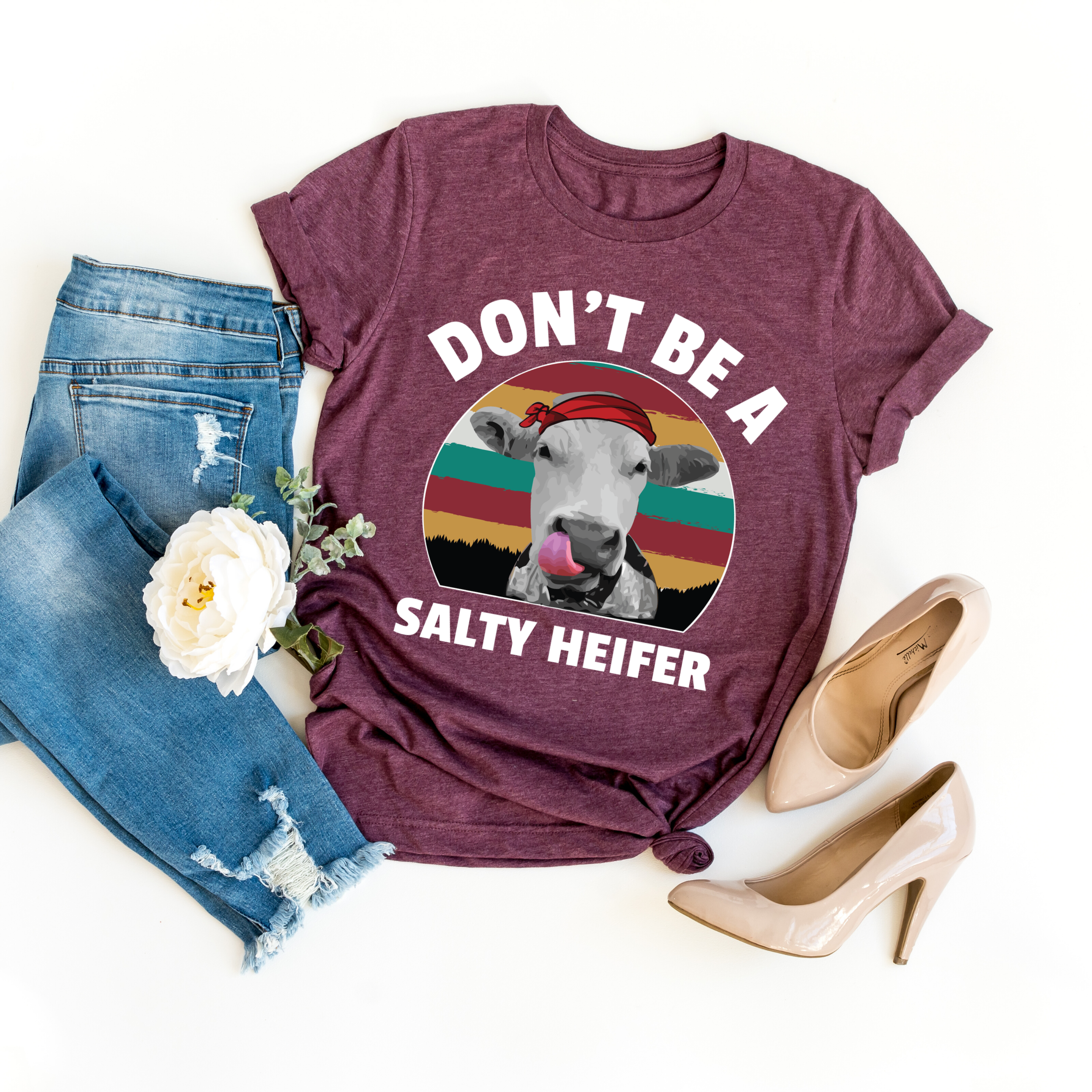 Heifer Sarcastic Shirt EL20A1